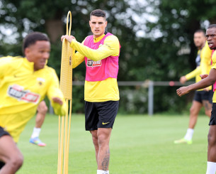 Ο Λαμέλα εκτός μέρους της προπόνησης ξανά