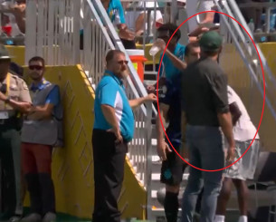 Ο Μικιταριάν κόλλησε τη μούρη του στον προπονητή της Φλουμινένσε