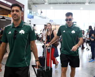 «Πέταξε» για Αυστρία ο Παναθηναϊκός (video)