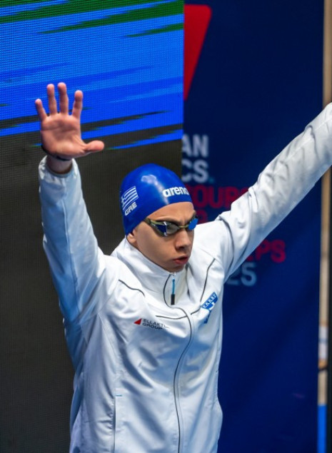 Ευρωπαϊκό 25άρας: Έκτος στην Ευρώπη ο 20χρονος Σίσκος με διπλό πανελλήνιο ρεκόρ ανδρών και νέων