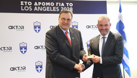 Κούβελος για τη χορηγία της AKTOR: «Ισχυρή ψήφος εμπιστοσύνης προς την Ολυμπιακή οικογένεια»
