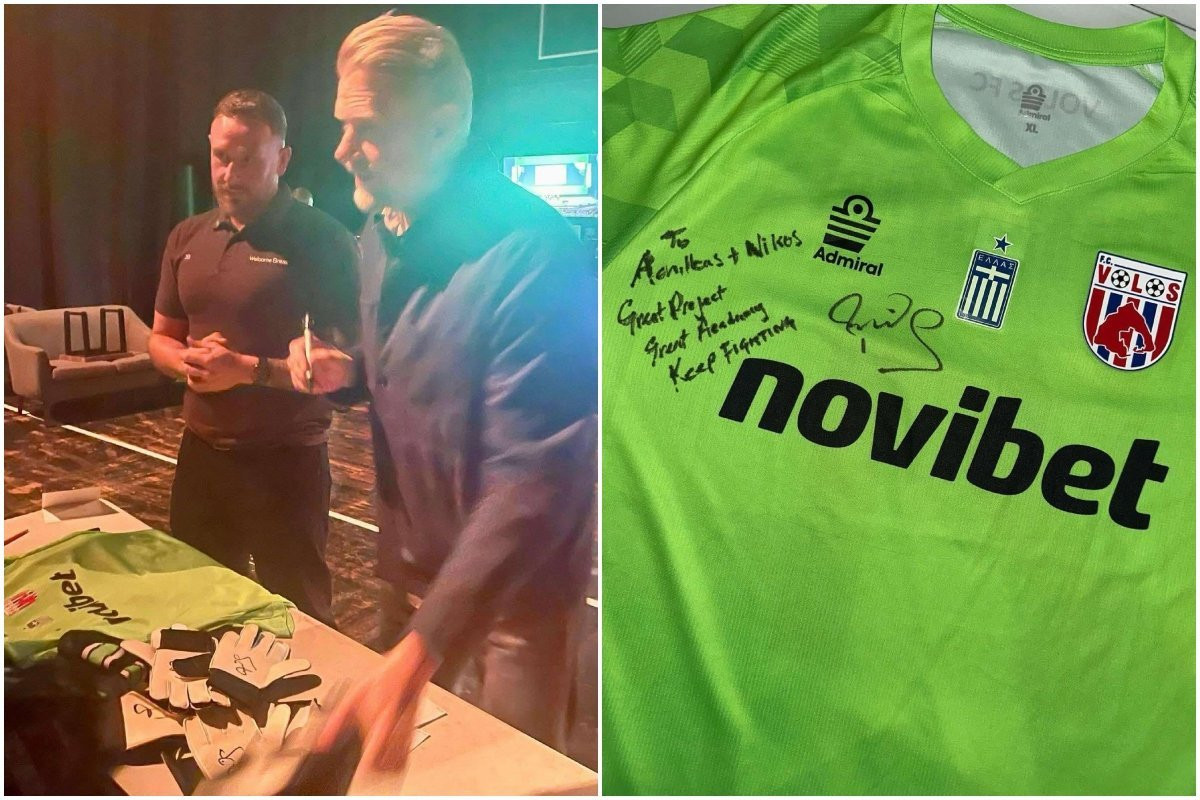 Η ξεχωριστή αφιέρωση του Πίτερ Σμάιχελ στον Βόλο