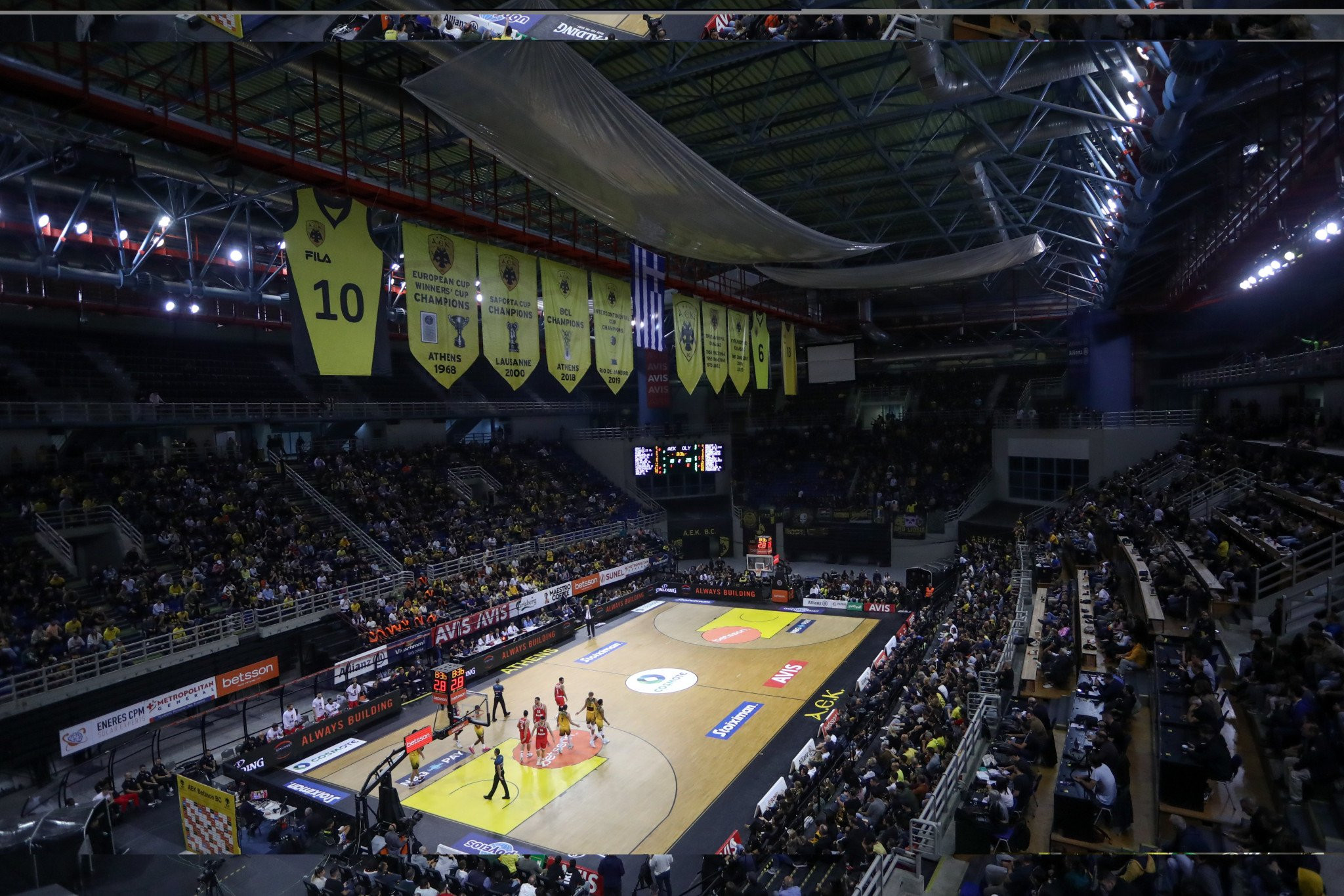 Η έδρα της ΑΕΚ Betsson αλλάζει, αρχίζουν βελτιωτικά έργα στη Sunel Arena