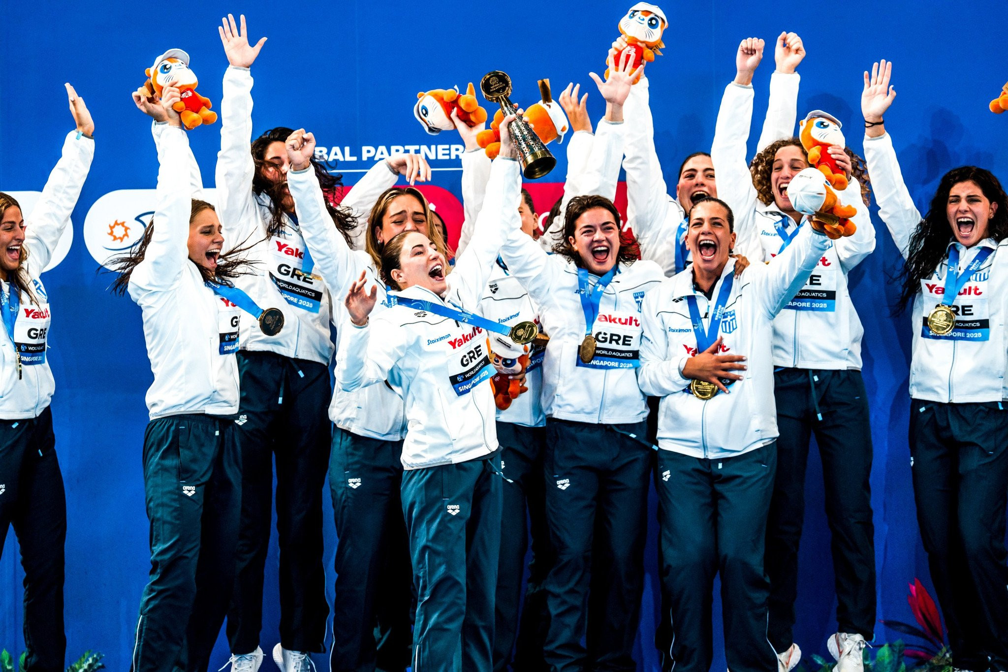 Τι συμβολίζουν τα κουκλάκια που δόθηκαν στις Ελληνίδες Παγκόσμιες Πρωταθλήτριες