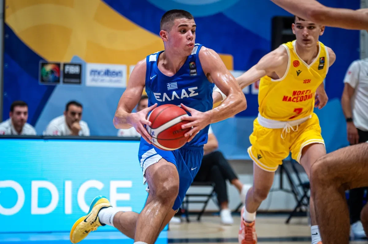 Live streaming: Ο αγώνας της Εθνικής Εφήβων με τη Βόρεια Μακεδονία για το EuroBasket U18