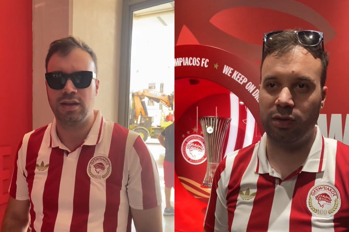 Ιστορική στιγμή: Ο πρώτος επισκέπτης στο Μουσείο του Ολυμπιακού (video)