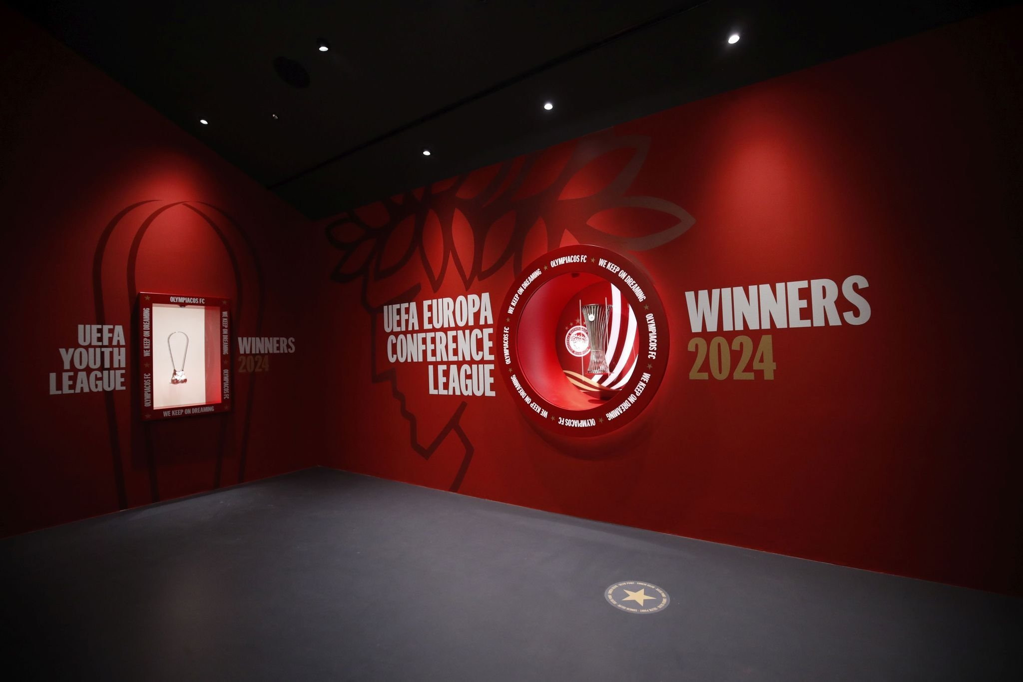 Βίντεο του Athletiko από τις δύο ευρωκούπες του Ολυμπιακού στο Μουσείο της ομάδας