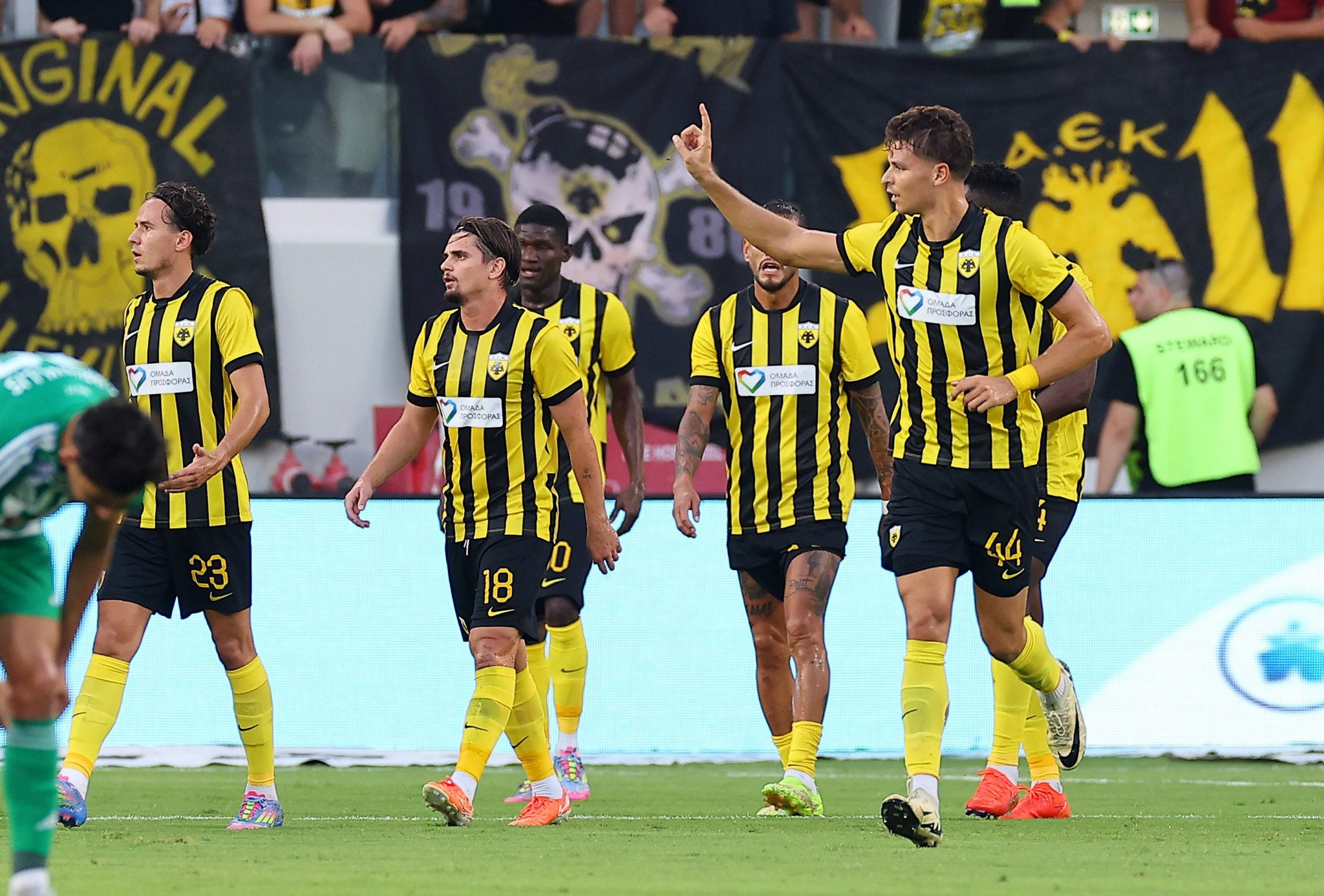 Τα στιγμιότυπα από την ισοπαλία της ΑΕΚ με αντίπαλο τον Άρη Λεμεσού (video)