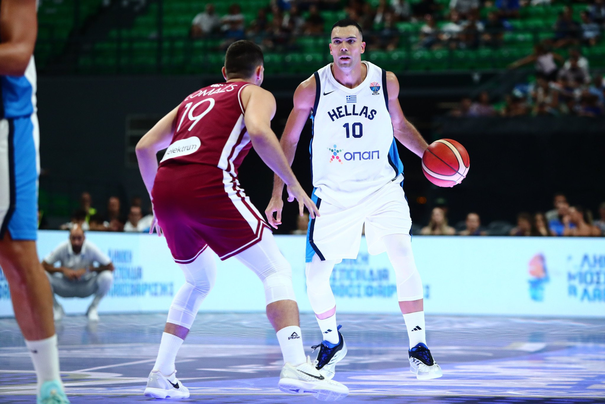 Τα στιγμιότυπα από την επικράτηση της Ελλάδας εναντίον της Λετονίας (video)