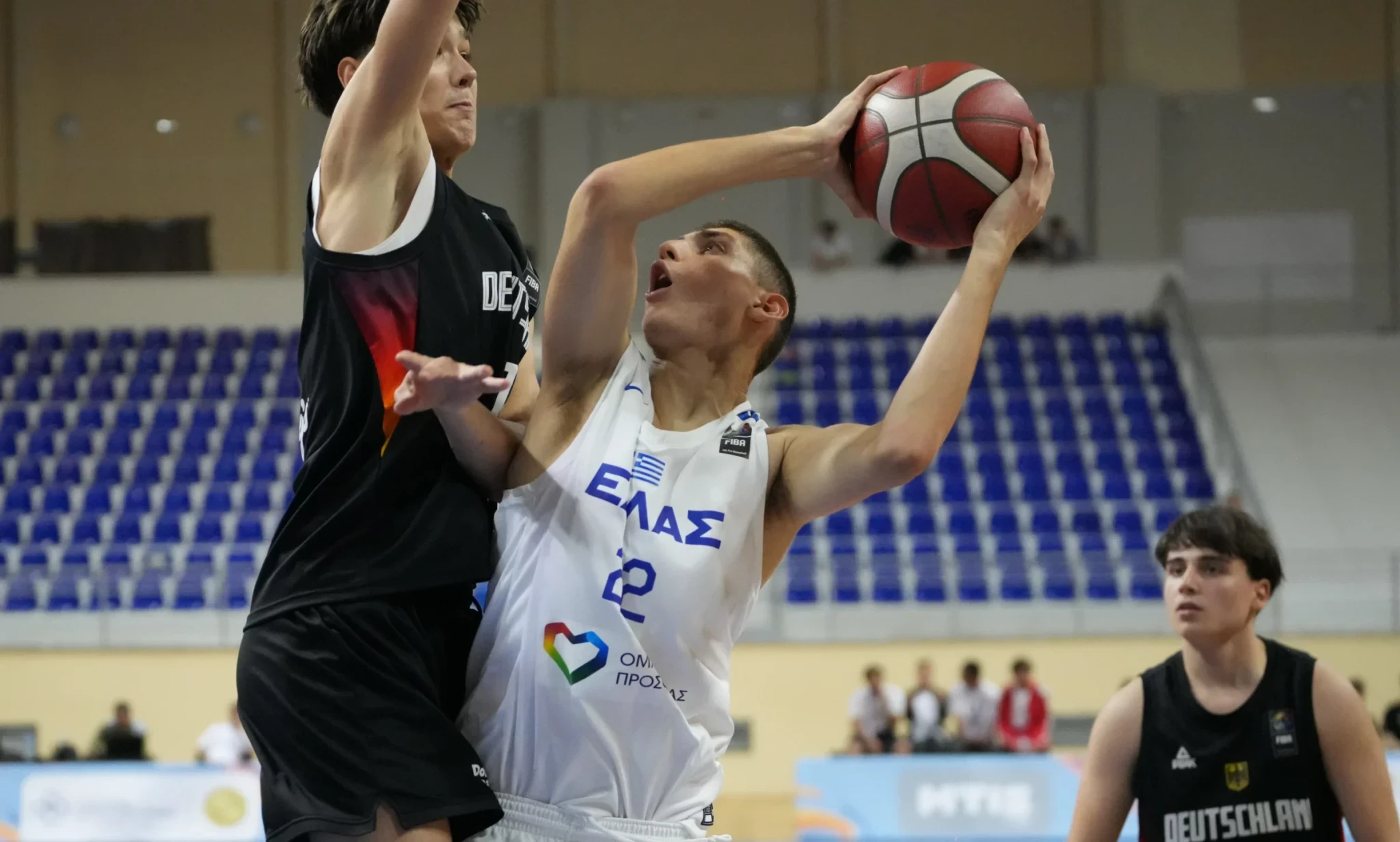 Ήττα από την Γερμανία και 10η θέση για την Εθνική Παίδων στο Eurobasket U16