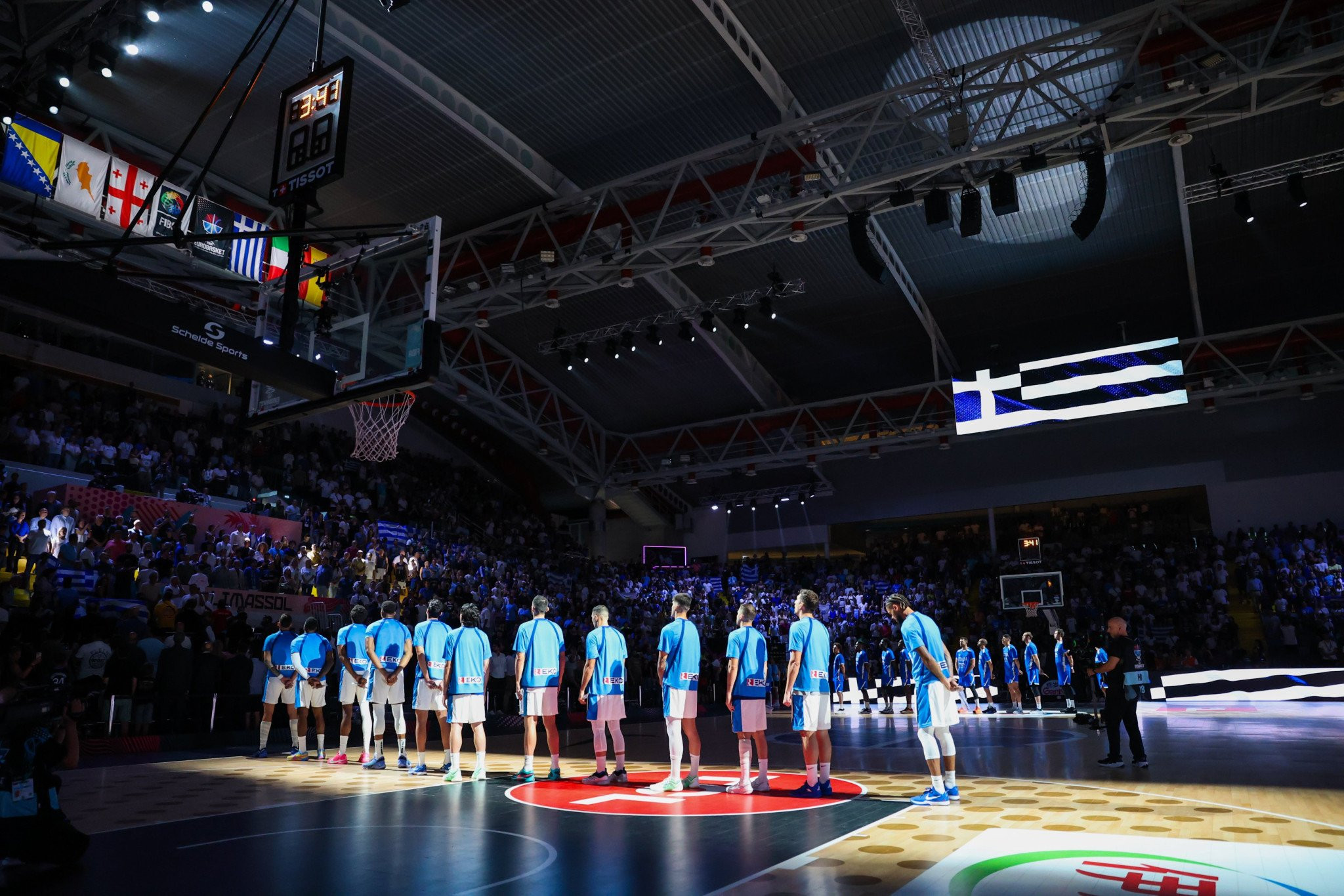 Sold out η αναμέτρηση της Κύπρου με την Ελλάδα στο EuroBasket