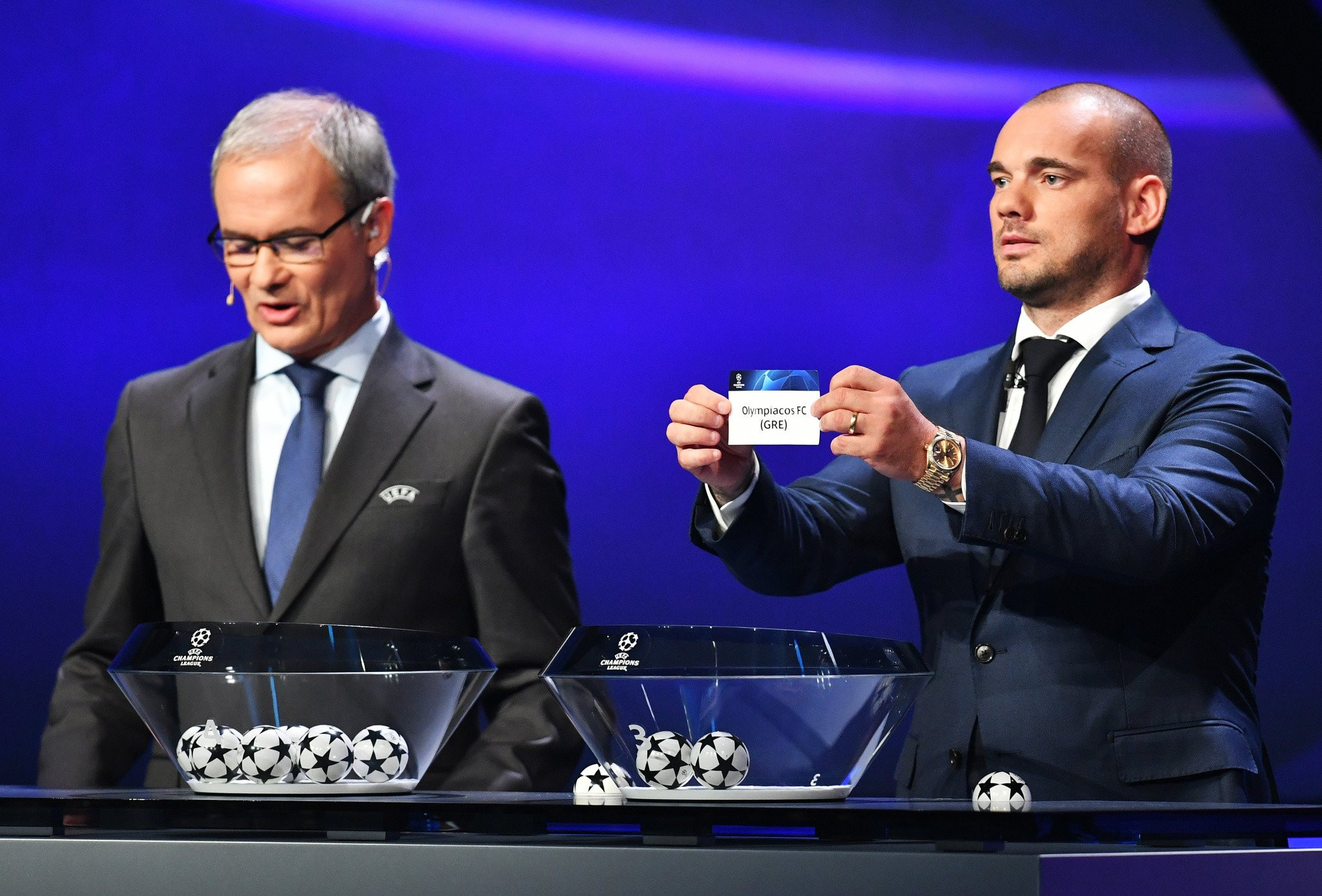 LIVE η κλήρωση του Ολυμπιακού για τη League Phase του Champions League
