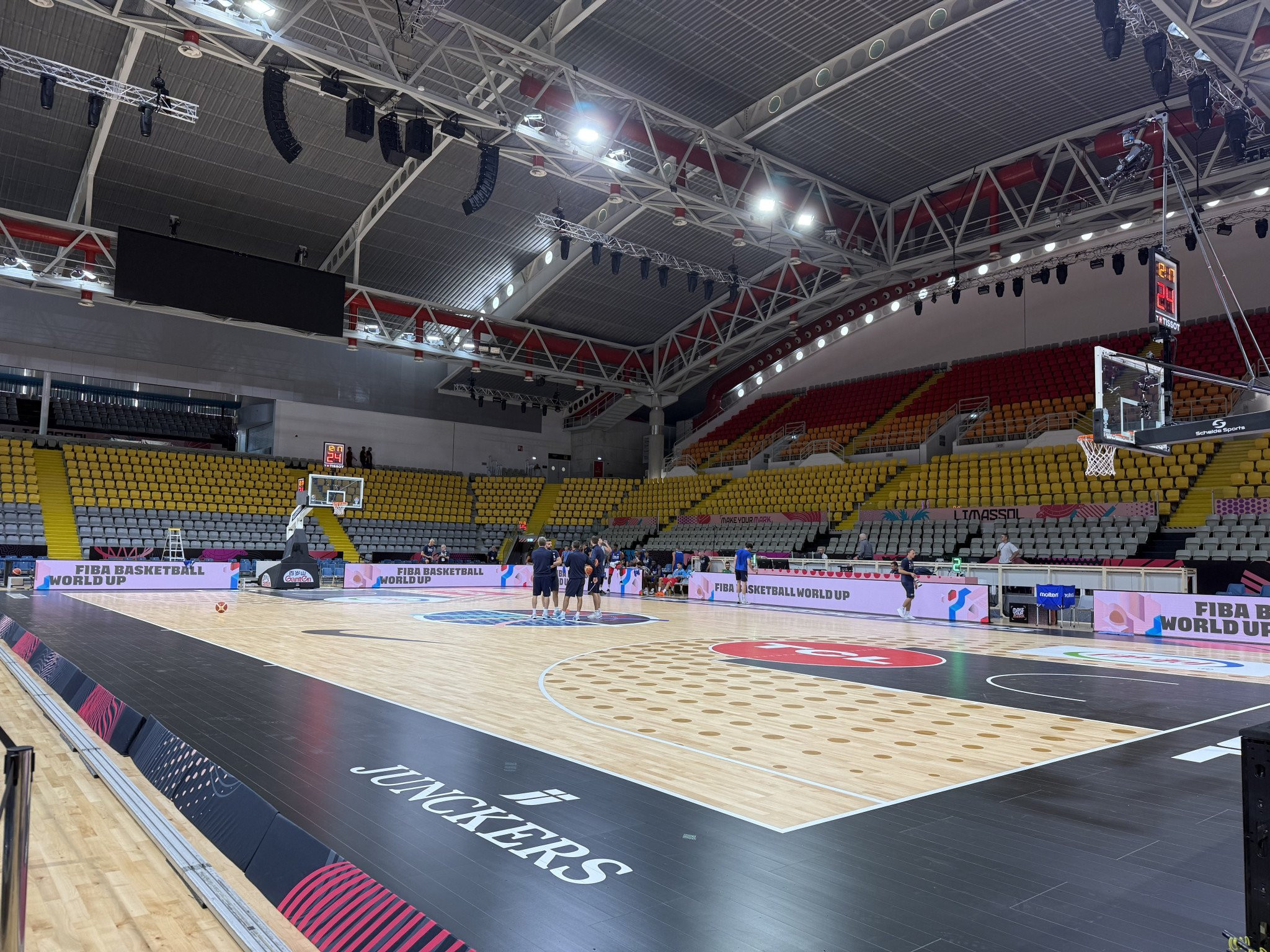 Το Athletiko στο «Σπύρος Κυπριανού»: Αυτό είναι το νέο παρκέ που θα παίξει η Εθνική στο Eurobasket