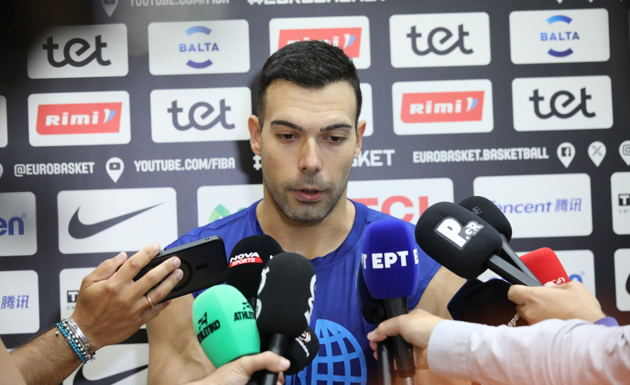 Σλούκας: «Νιώθω λίγο άπειρος, σε τέτοια παιχνίδια δεν παίζει ρόλο η τακτική»