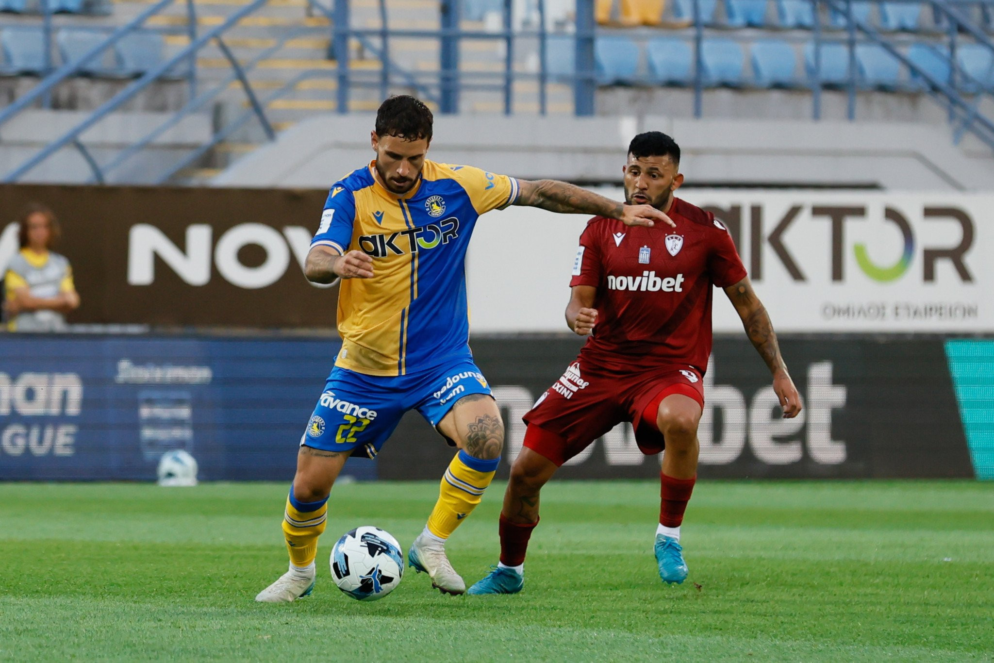 Με γκολ στα... χασομέρια η ΑΕΛ επέστρεψε απ' το 2-0 και «έκλεψε» τον βαθμό κόντρα στον Αστέρα AKTOR