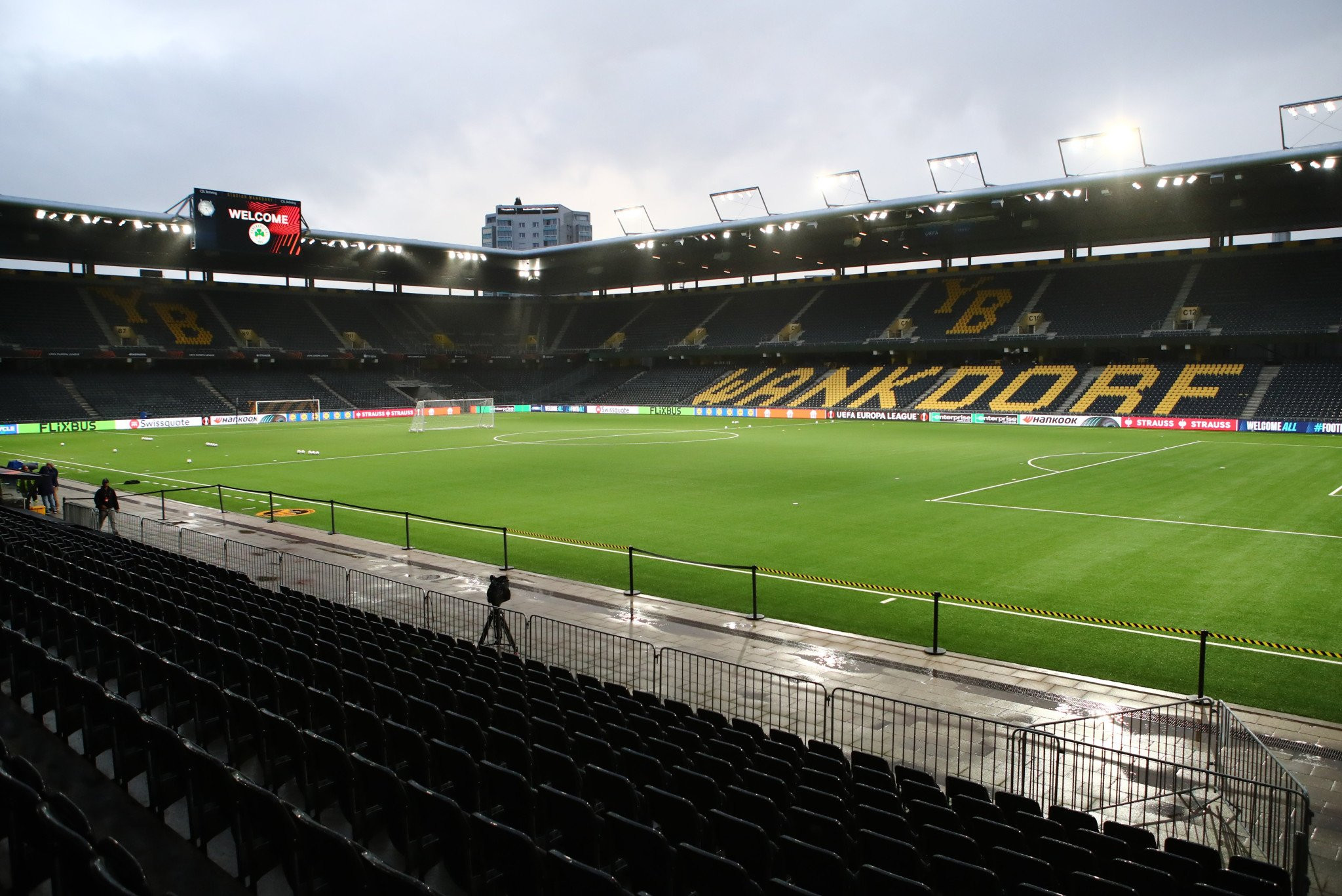 Η κερκίδα που θα φιλοξενηθούν οι περίπου 1.000 οπαδοί του Παναθηναϊκού στην Ελβετία (photo)