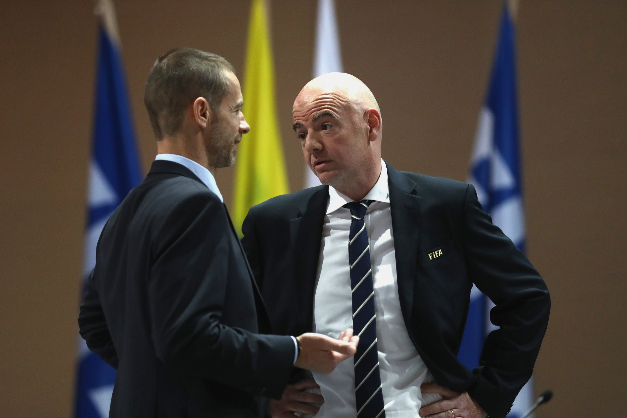 UEFA και FIFA ανέβαλαν την αποβολή του Ισραήλ λόγω του ειρηνευτικού σχεδίου του Τραμπ για τη Γάζα UEFA και FIFA ανέβαλαν την αποβολή του Ισραήλ λόγω του ειρηνευτικού σχεδίου του Τραμπ για τη Γάζα