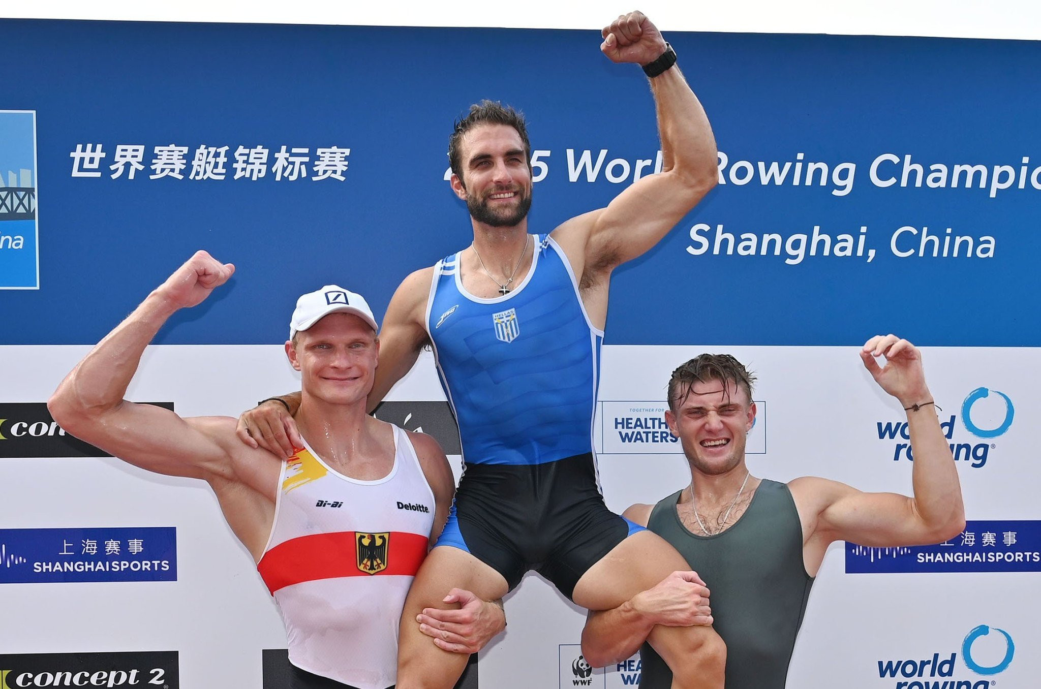 Η απονομή χρυσού μεταλλίου στον Στέφανο Ντούσκο (video)