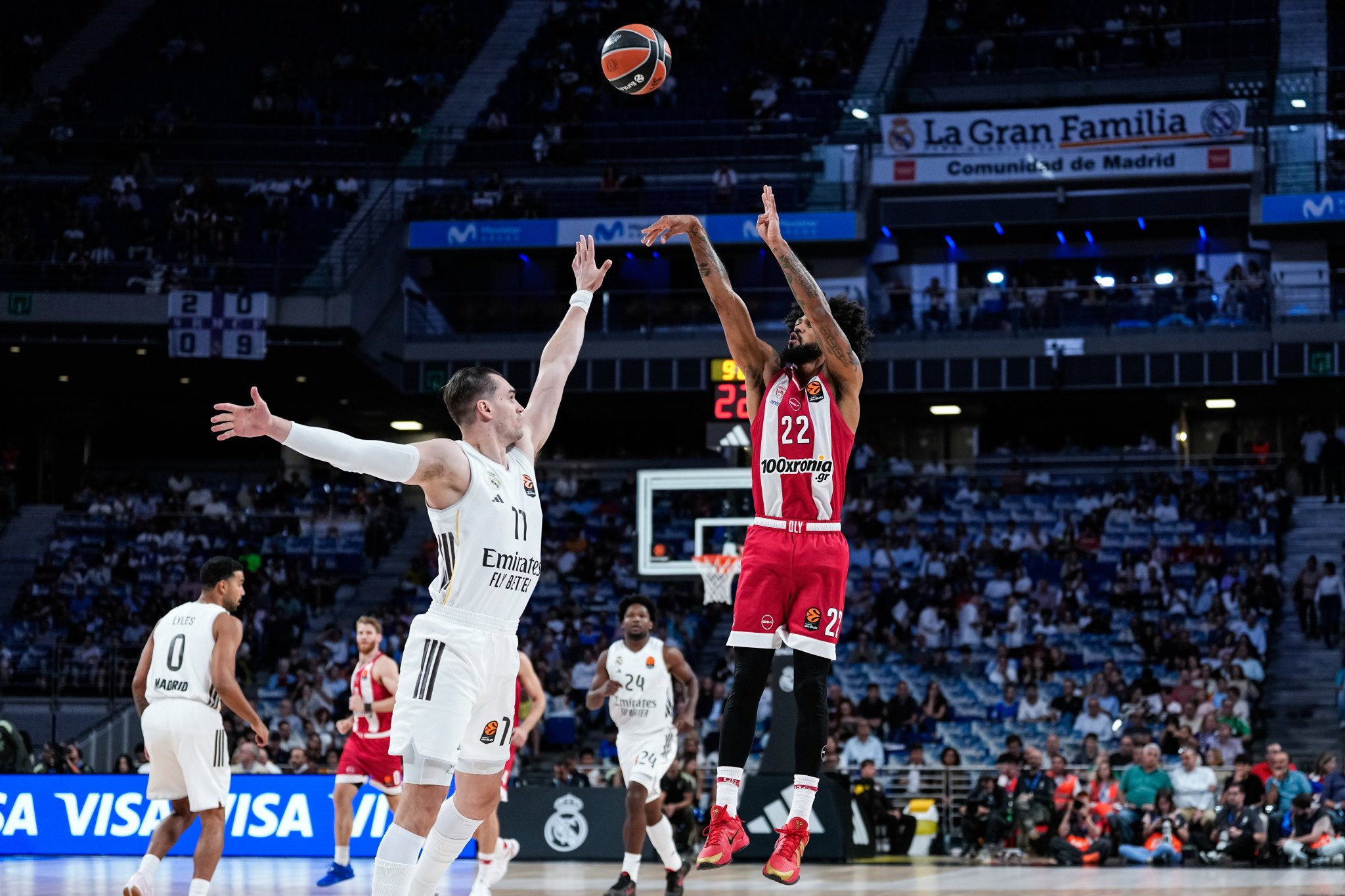 Ο ασταμάτητος Ντόρσεϊ έβαλε 16 πόντους σε 10 λεπτά στη Μαδρίτη απέναντι στην Ρεάλ