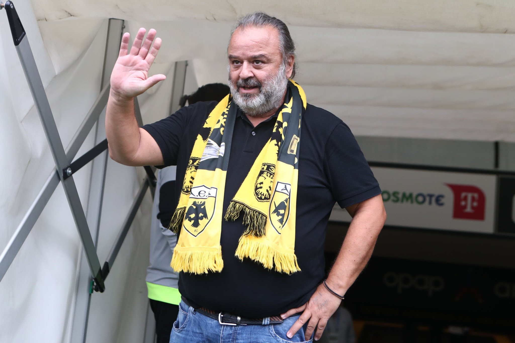 Ηλιόπουλος σε οπαδούς της ΑΕΚ: «Σε 3 μήνες δεν θα πιστεύετε αυτά που θα βλέπετε» Ηλιόπουλος σε οπαδούς της ΑΕΚ: «Σε 3 μήνες δεν θα πιστεύετε αυτά που θα βλέπετε»
