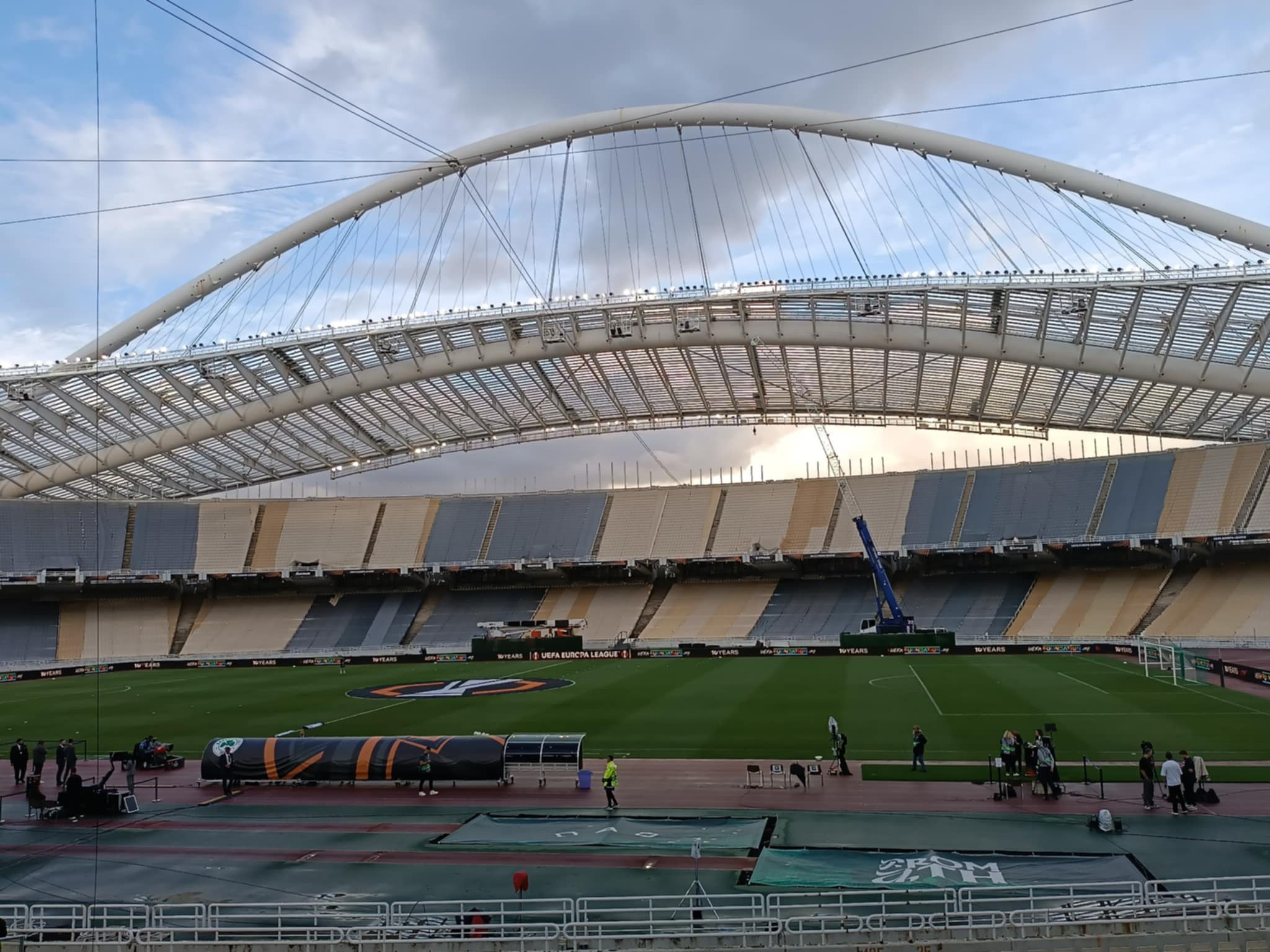 Κλειστό το μισό ΟΑΚΑ - Το βίντεο του Athletiko