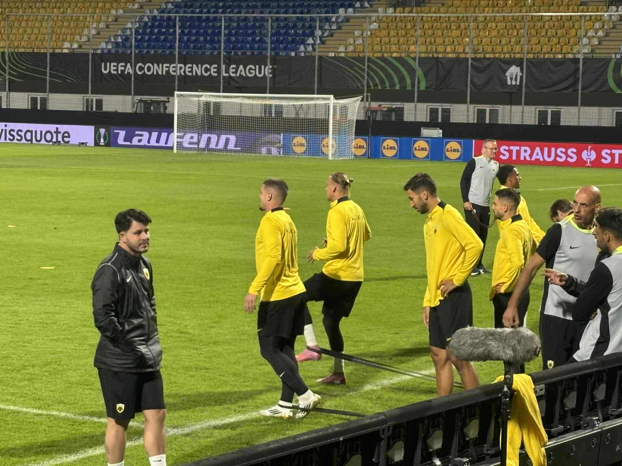 Τα Bαλκανικά δίδυμα στην προπόνηση της ΑΕΚ