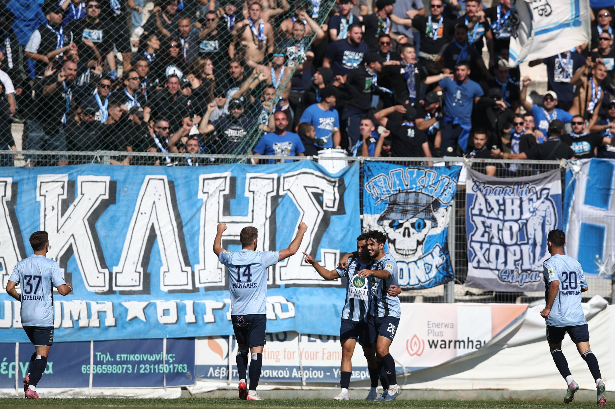 Ο Ηρακλής πέρασε... αέρας από την έδρα του Μακεδονικού και προελαύνει στην Super League 2