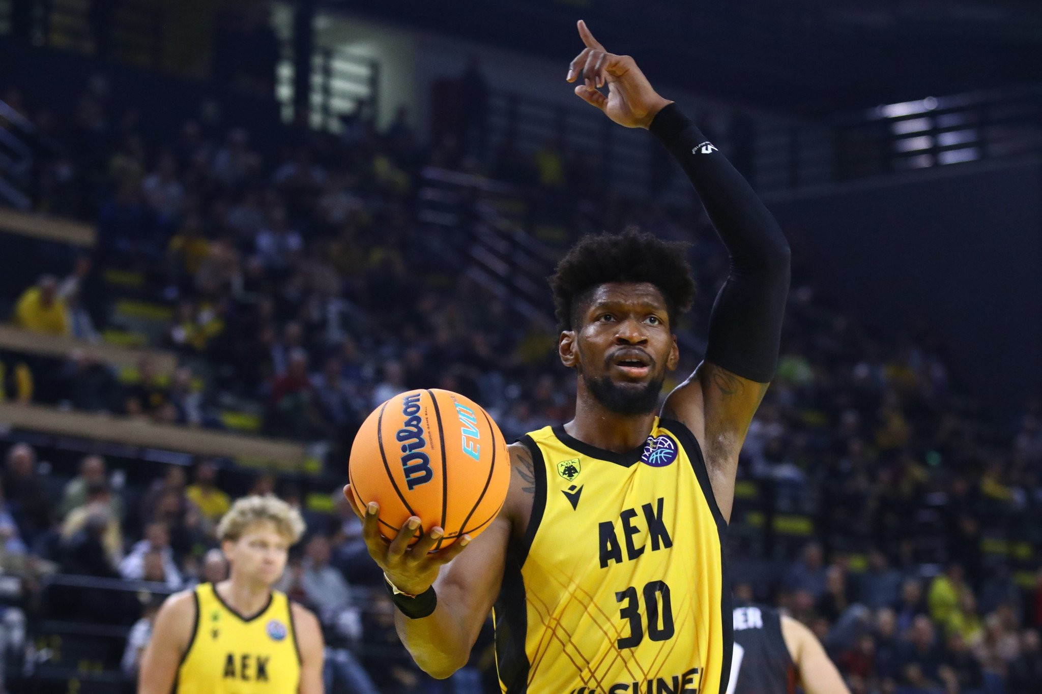 Στην κορυφαία ομάδα της 2ης αγωνιστικής του BCL o Σίλβα  της ΑΕΚ