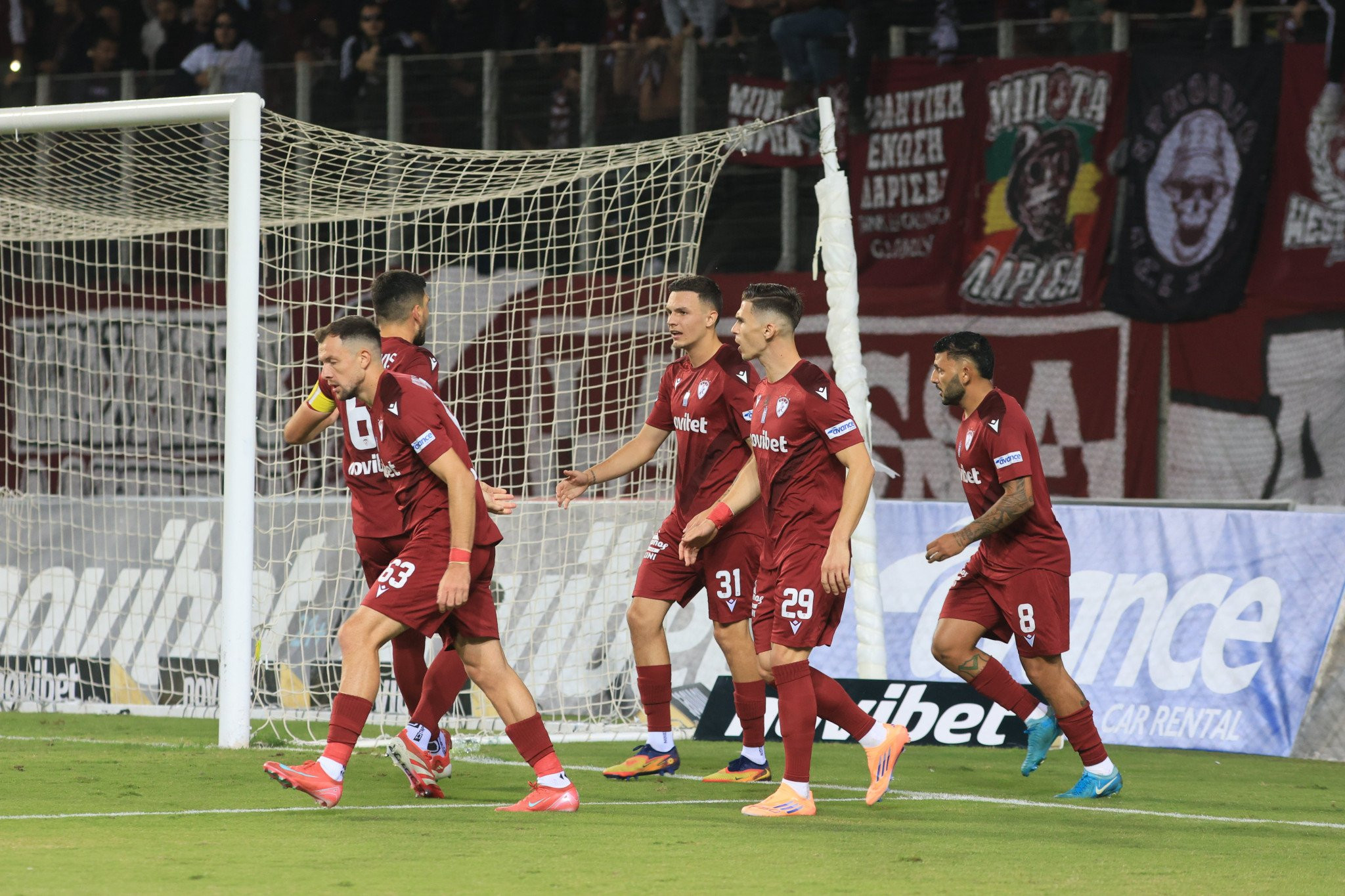 Με πέντε απουσίες η ΑΕΛ Novibet κόντρα στον Ολυμπιακό