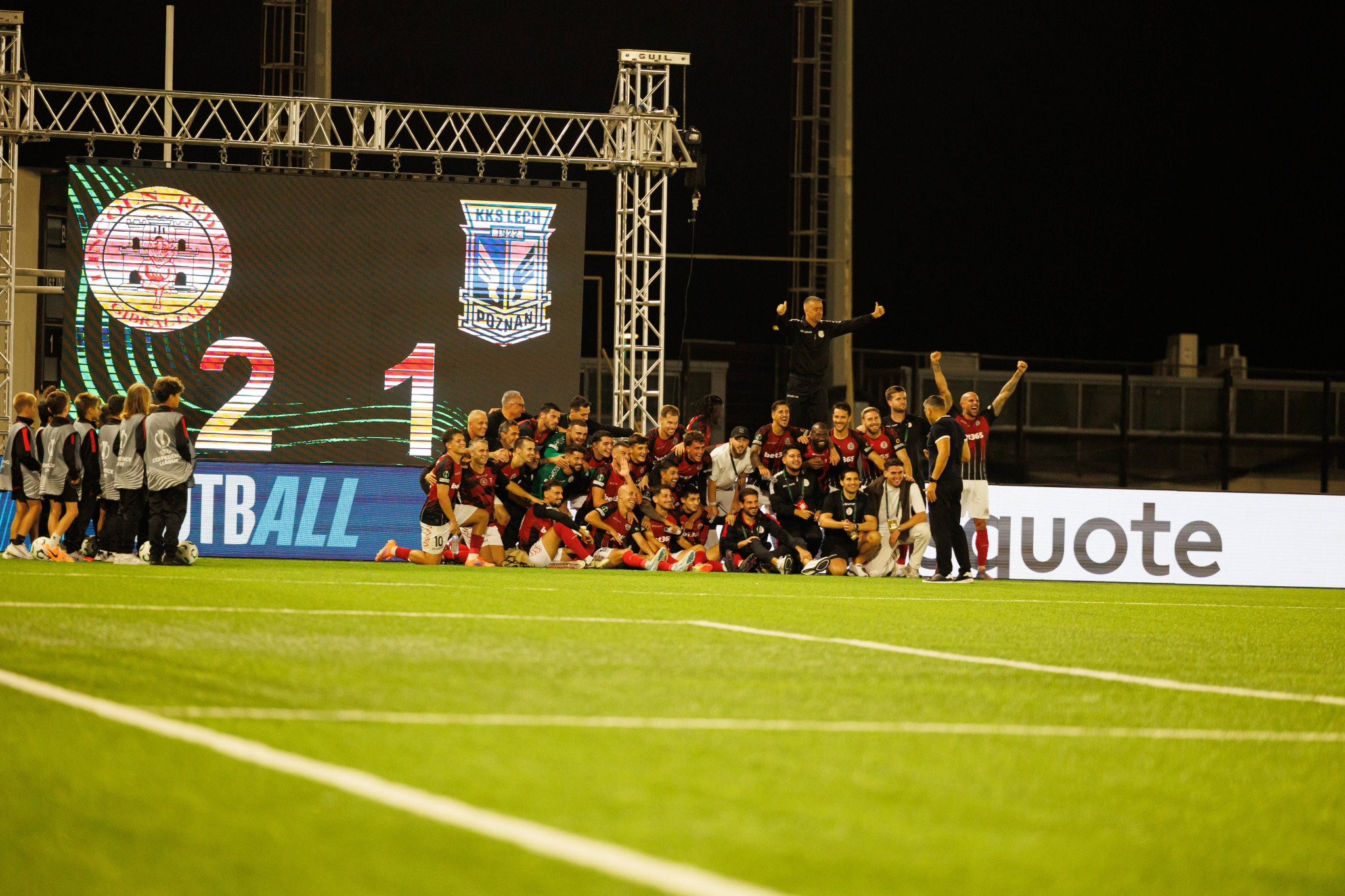 Η Λίνκολν Ρεντ Ιμπς έβαλε το Γιβραλτάρ στον χάρτη με την ιστορική νίκη της Η Λίνκολν Ρεντ Ιμπς έβαλε το Γιβραλτάρ στον χάρτη με την ιστορική νίκη της