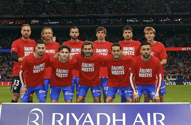 Η συγκινητική κίνηση των παικτών της Ατλέτικο για τον άτυχο Ηλία Κωστή (photo)