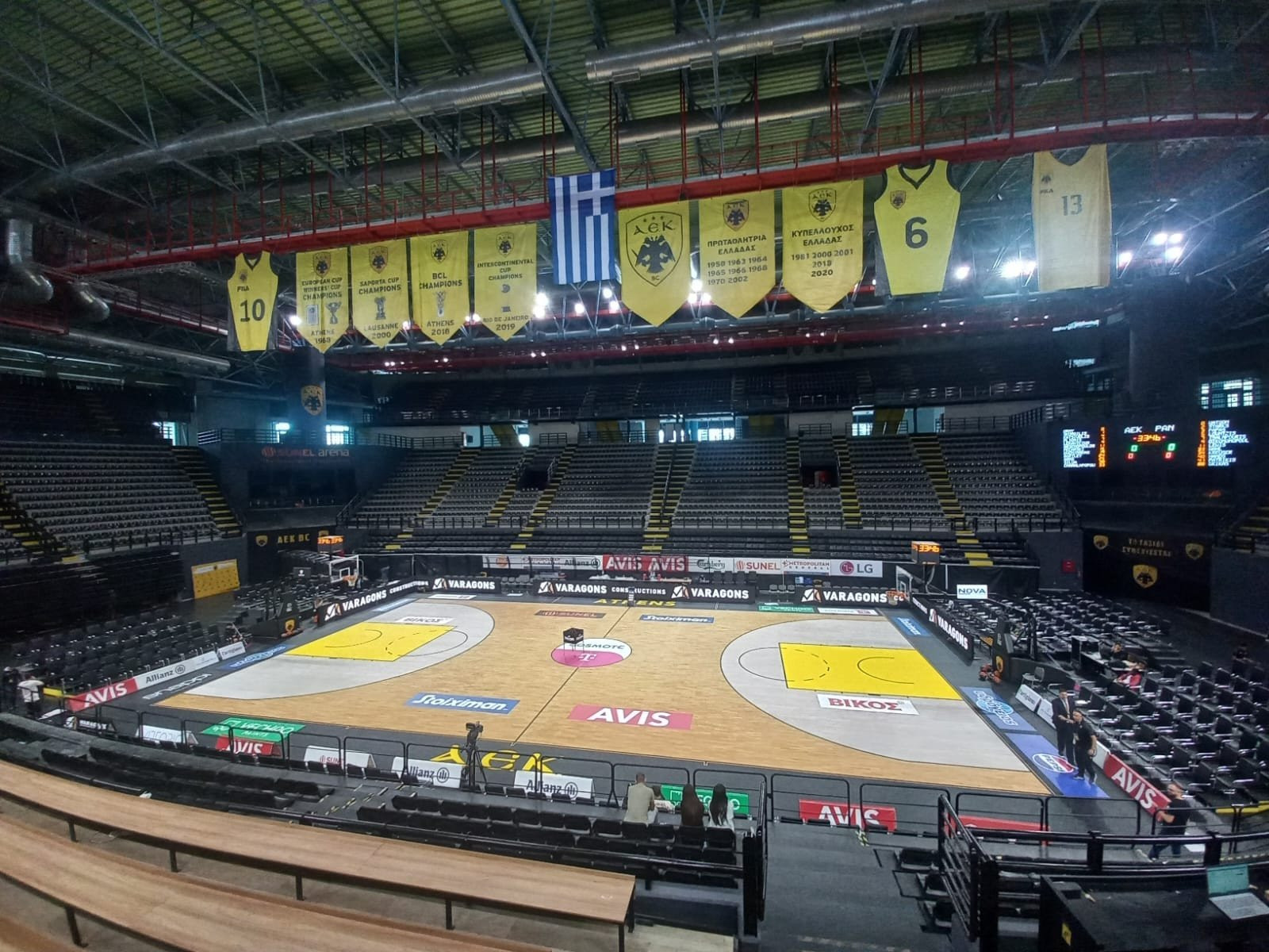 Η Sunel Arena είναι το... στολίδι της ΑΕΚ και αυτό το αναγνωρίζουν ακόμα και οι αντίπαλοί της