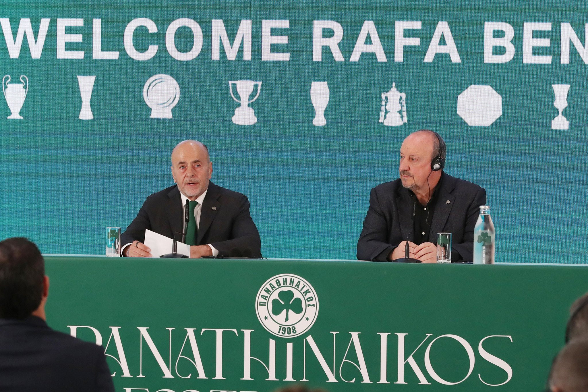 Live Streaming: Η παρουσίαση του Ράφα Μπενίτεθ από τον Παναθηναϊκό