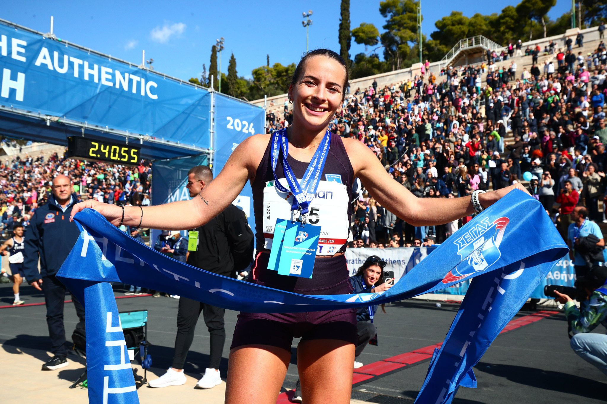 Η Ματίνα Νούλα στο Athletiko: «Θέλω κι άλλο ρεκόρ φέτος στον Μαραθώνιο - Κίνητρο η οικογένειά μου»