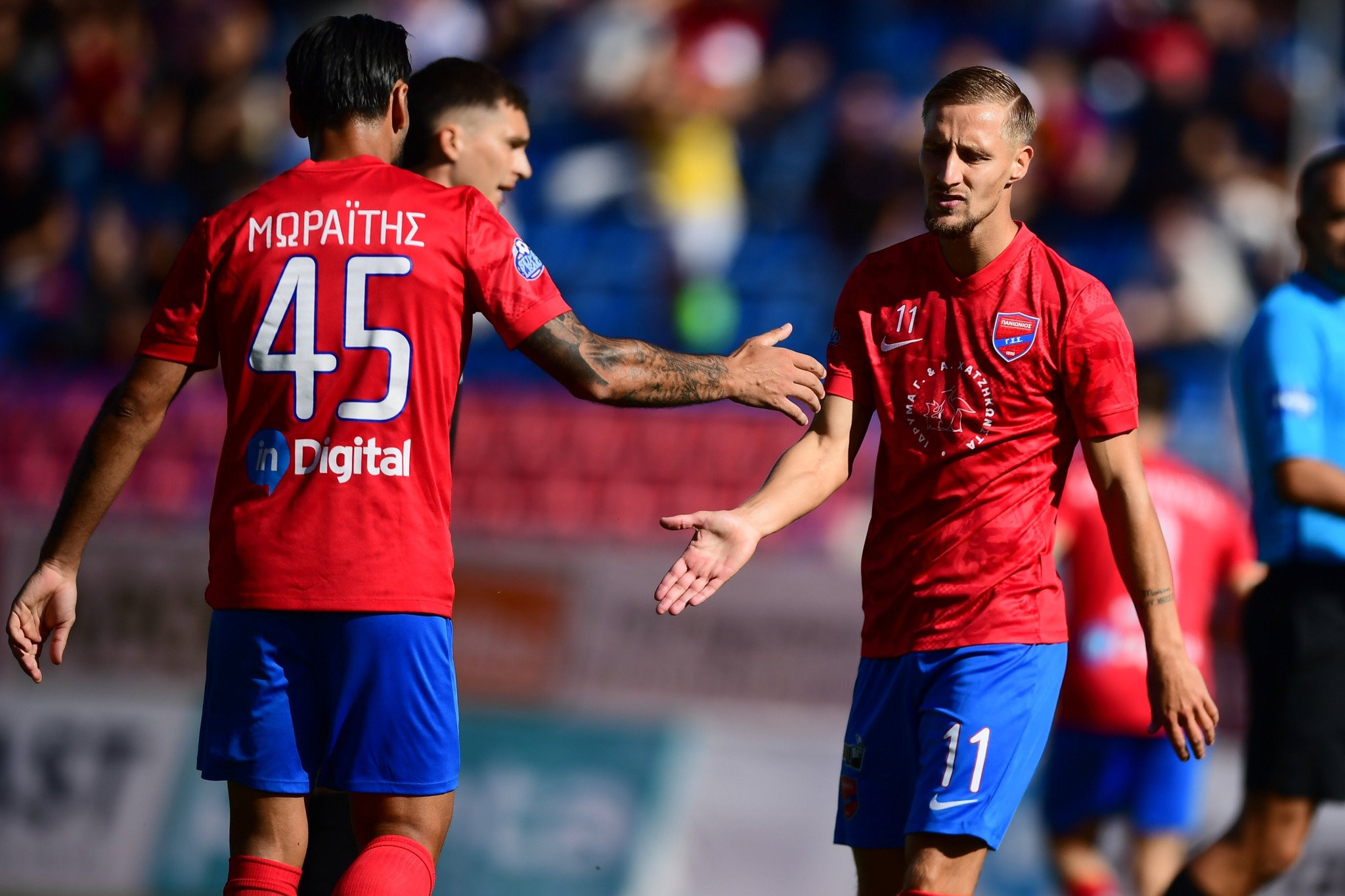 Ο Μωραΐτης με ωραίο σουτ κάνει το 1-0 για τον Πανιώνιο (video)