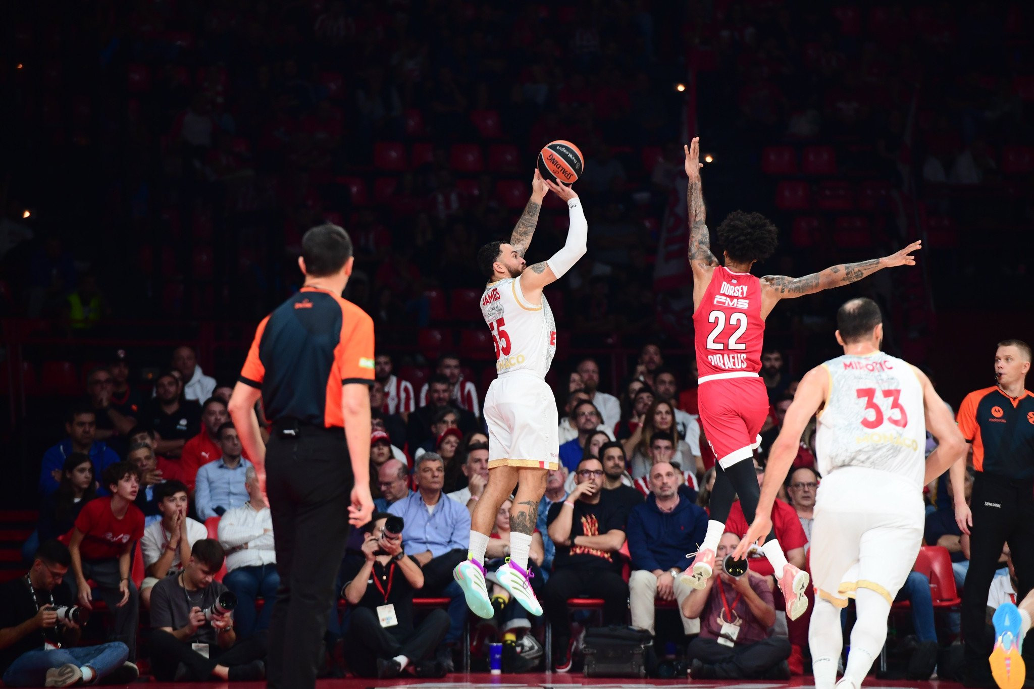 Η βαθμολογία της EuroLeague μετά την ήττα του Ολυμπιακού από τη Μονακό