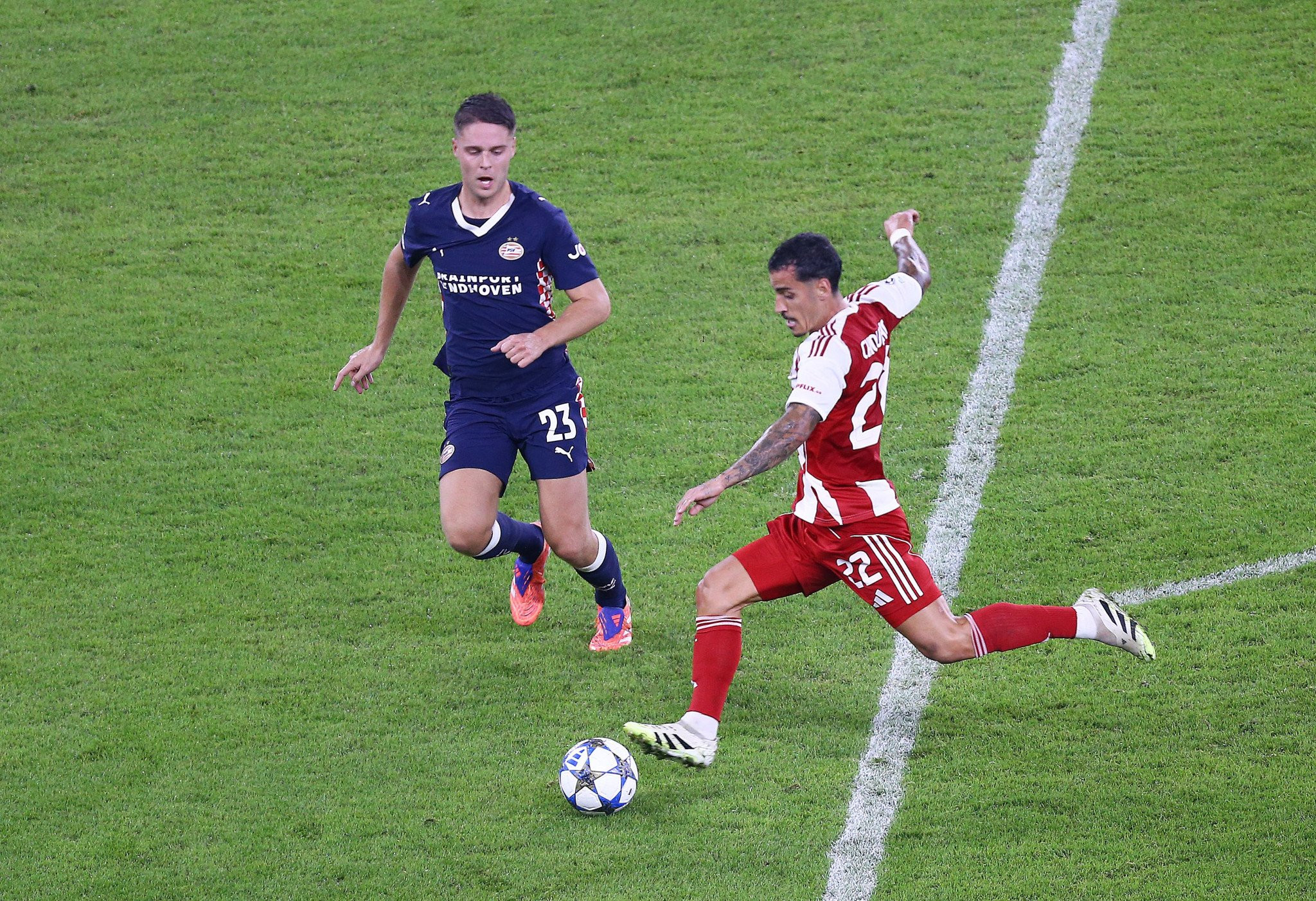 Άγγιξε το 2-0 ο Ολυμπιακός με τον Τσικίνιο (video)