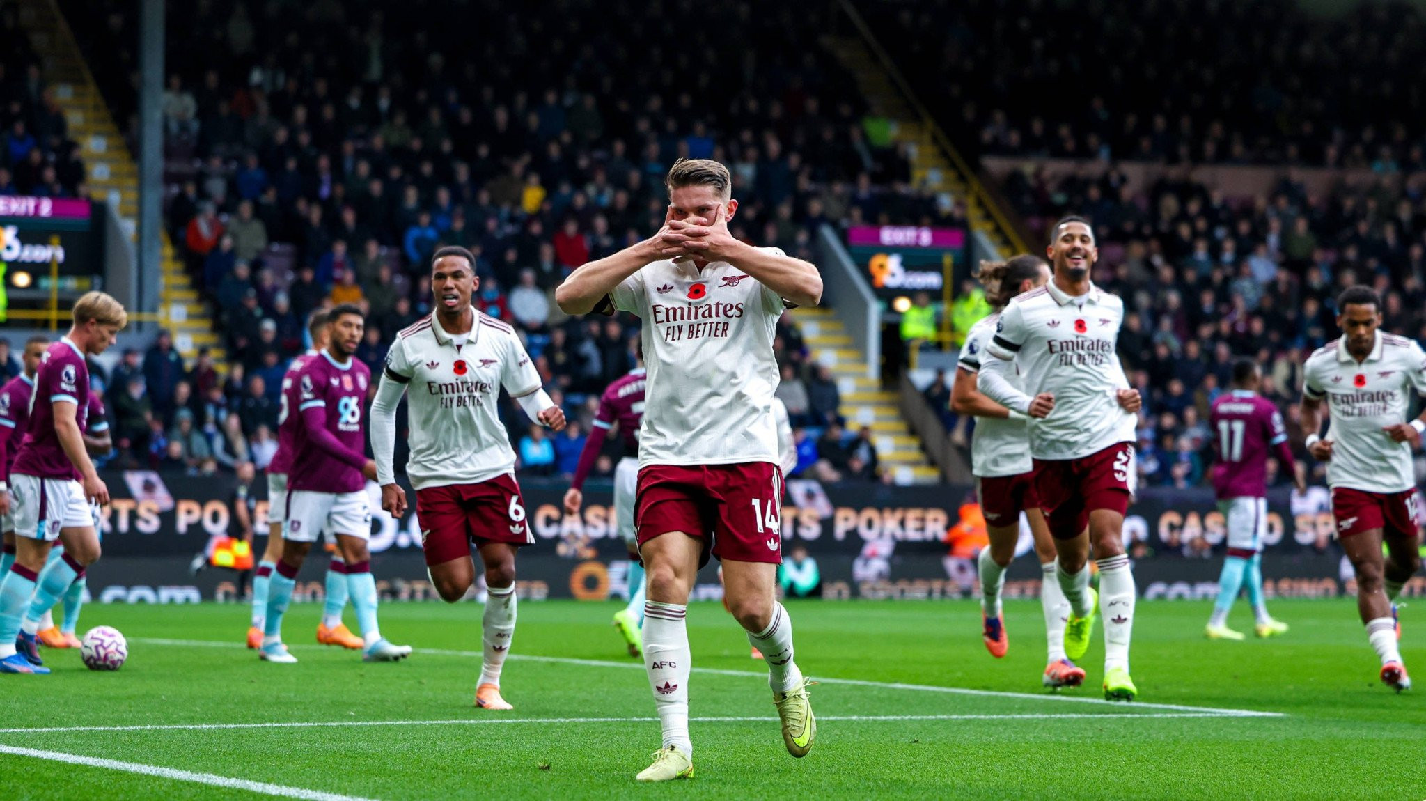 Συνεχίζει η επέλαση της Άρσεναλ, κέρδισε και στην έδρα της Μπέρνλι