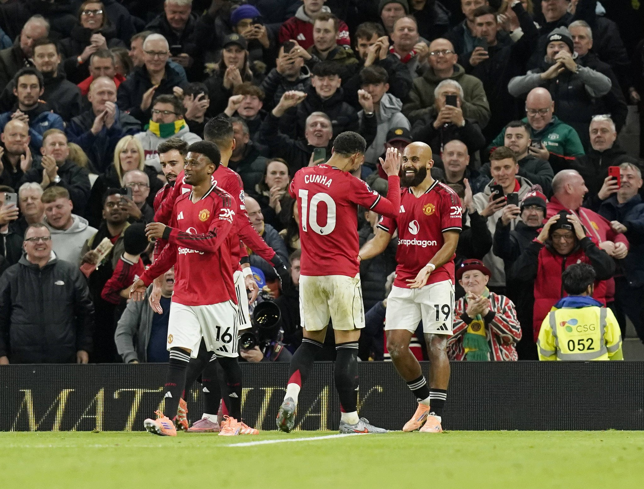 Το γκολ του Κωστούλα δεν ήταν αρκετό για την Μπράιτον, τρίτη σερί νίκη για τη Μάντσεστερ Γιουνάιτεντ