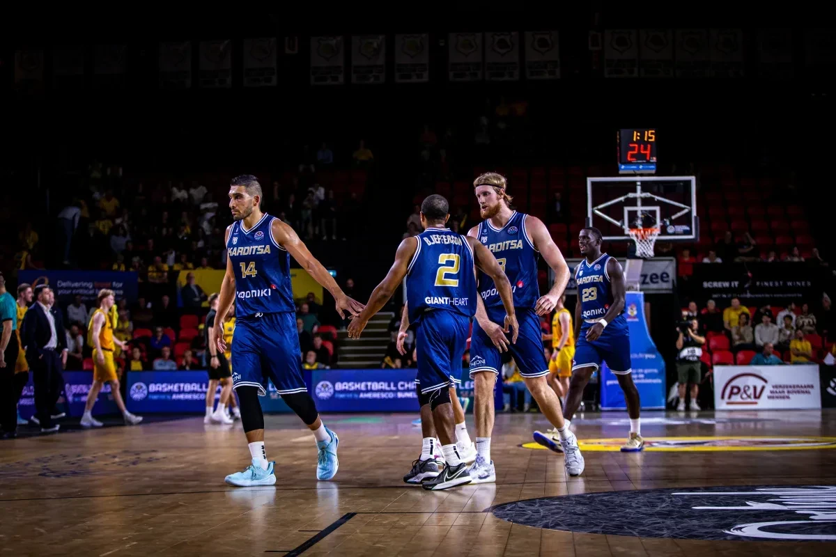 Πού θα δείτε τις ευρωπαϊκές αναμετρήσεις Καρδίτσας και Περιστερίου για BCL και FIBA Europe Cup