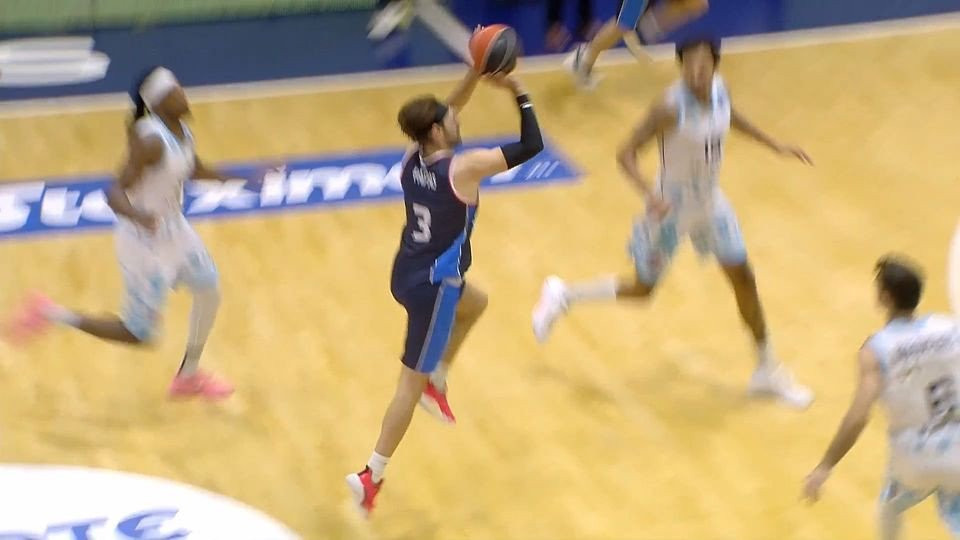 Aσύλληπτο τρίποντο του Τζορτζ Πάπας από το logo στο Κολοσσός - Πανιώνιος (video)