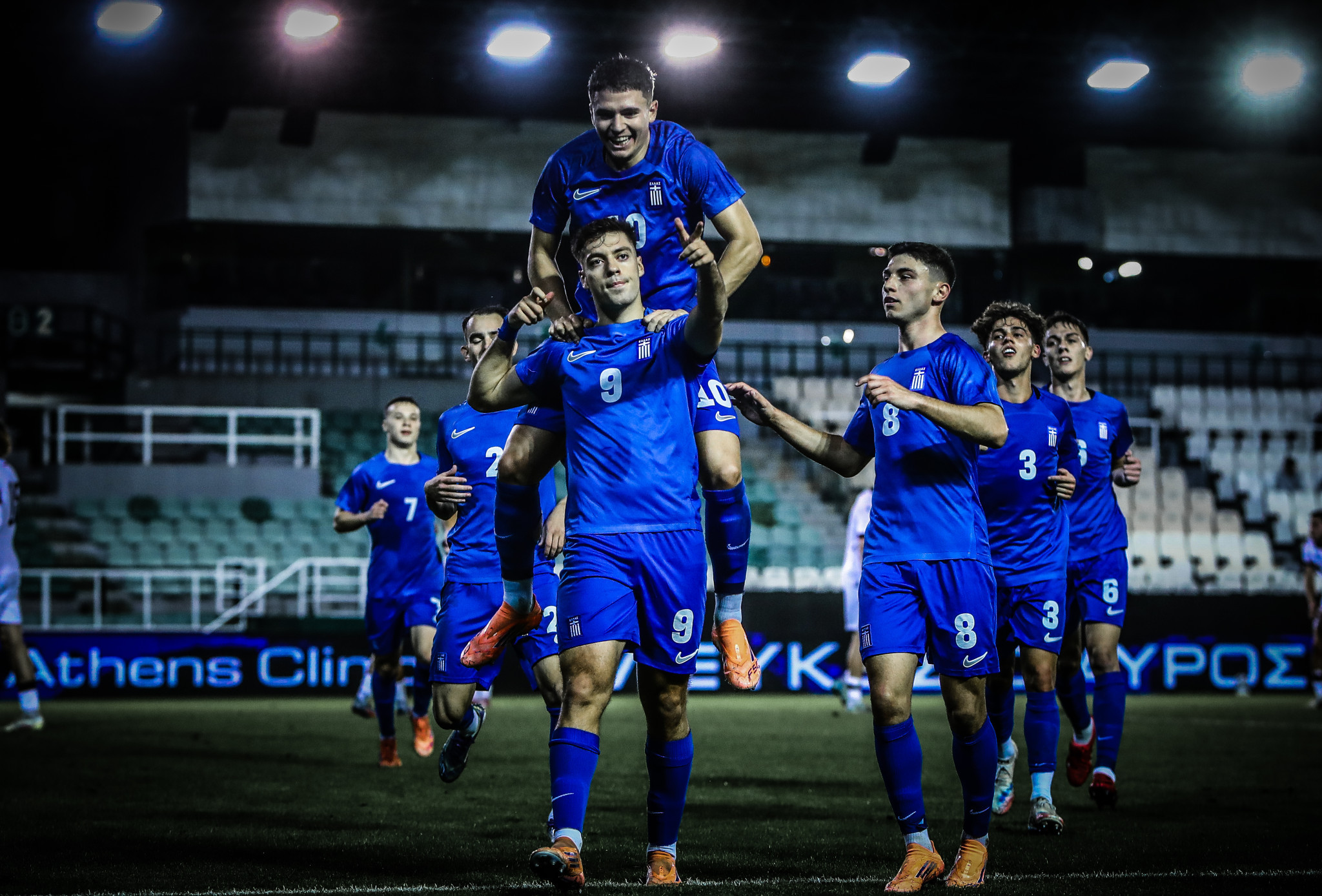 Με σούπερ εμφάνιση η Εθνική Ελπίδων σκόρπισε την Γεωργία, έκανε το 4/4 και «βλέπει» EURO!