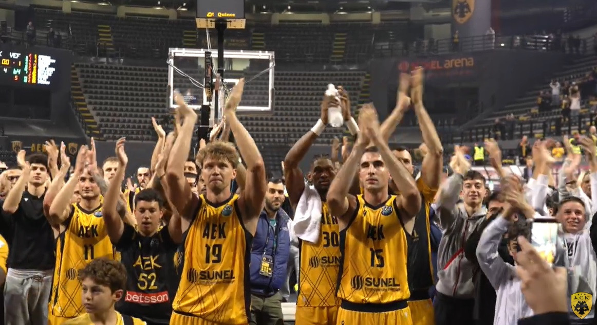 Η άλλη όψη της νίκης της ΑΕΚ κόντρα στη Ρίγα και το... πάρτι ομάδας-κόσμου (video)