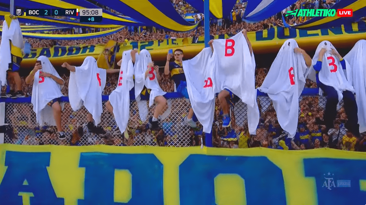 Γιατί οι οπαδοί της Μπόκα ντύθηκαν... φαντάσματα στο ντέρμπι με τη Ρίβερ (video)
