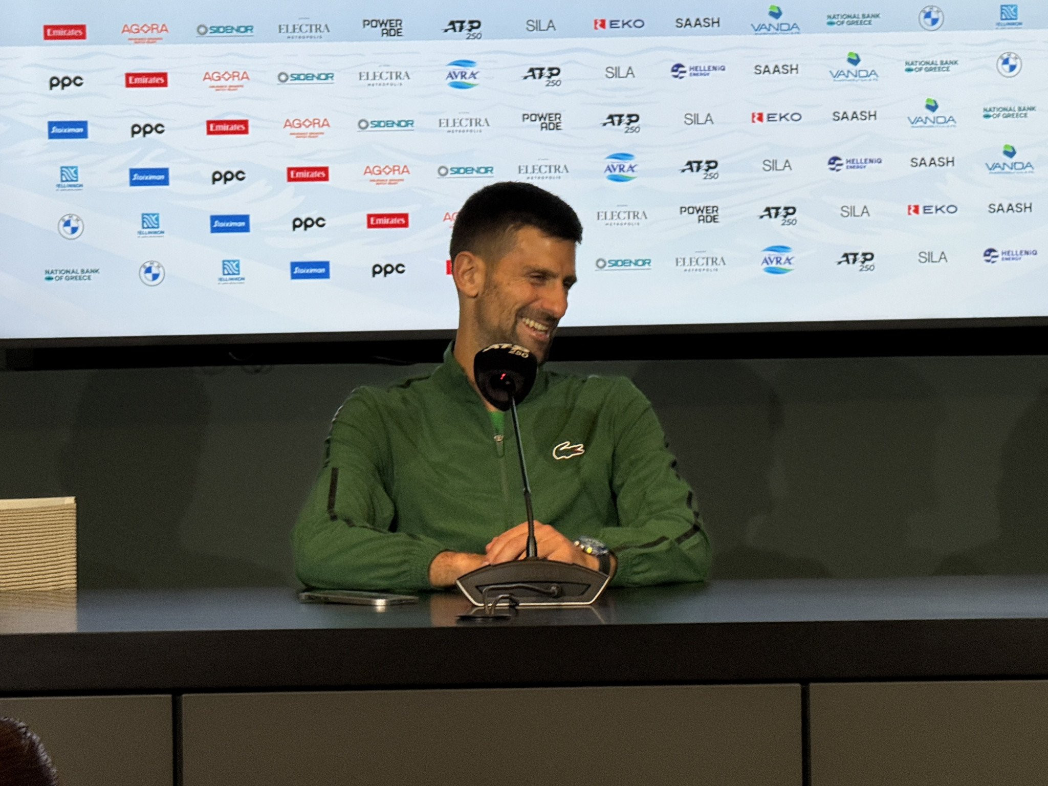 Τζόκοβιτς: «Με Τσιτσιπά και Σάκκαρη το τένις έχει δυναμική στην Ελλάδα»