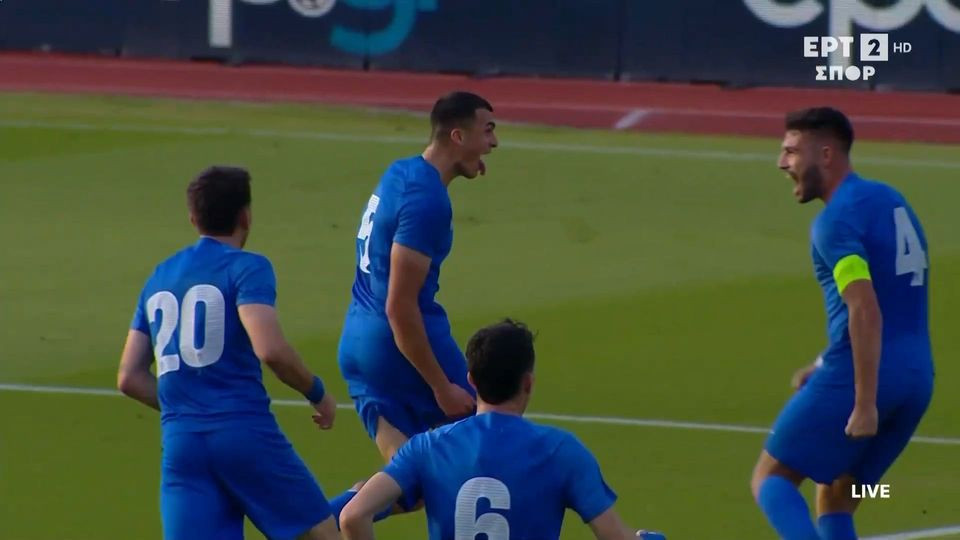 Ο Αλεξίου μετά από φάση διαρκείας το 1-0 για την Εθνική Ελπίδων (video)