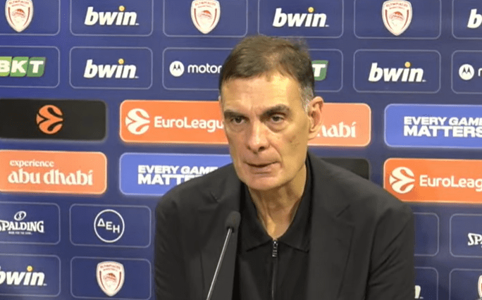 Μπαρτζώκας: «Κυριαρχήσαμε στο τέταρτο δεκάλεπτο, ο Έβανς είναι αυτό που χρειάζεται ο Ολυμπιακός»