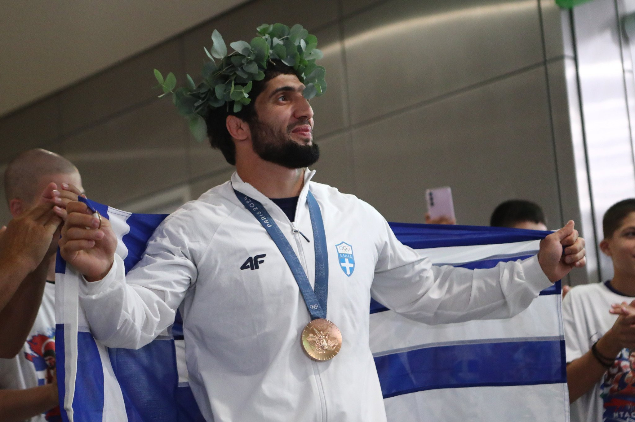Ο Κουρουγκλίεφ στον τελικό του Ευρωπαϊκού πρωταθλήματος πάλης