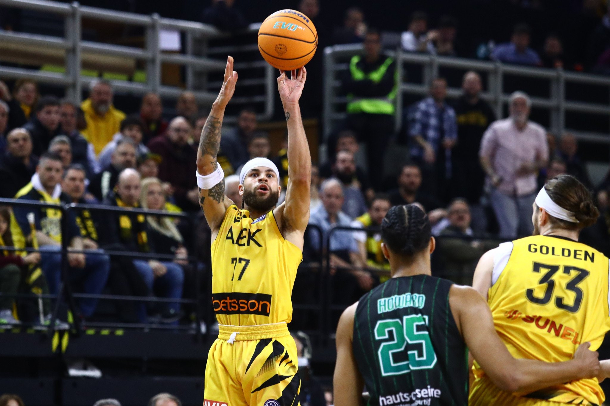 Τα highlights από τη νίκη της ΑΕΚ: Τρομερό κάρφωμα από τον Γκρέι και αχτύπητο δίδυμο Χέιλ-Χαμπ