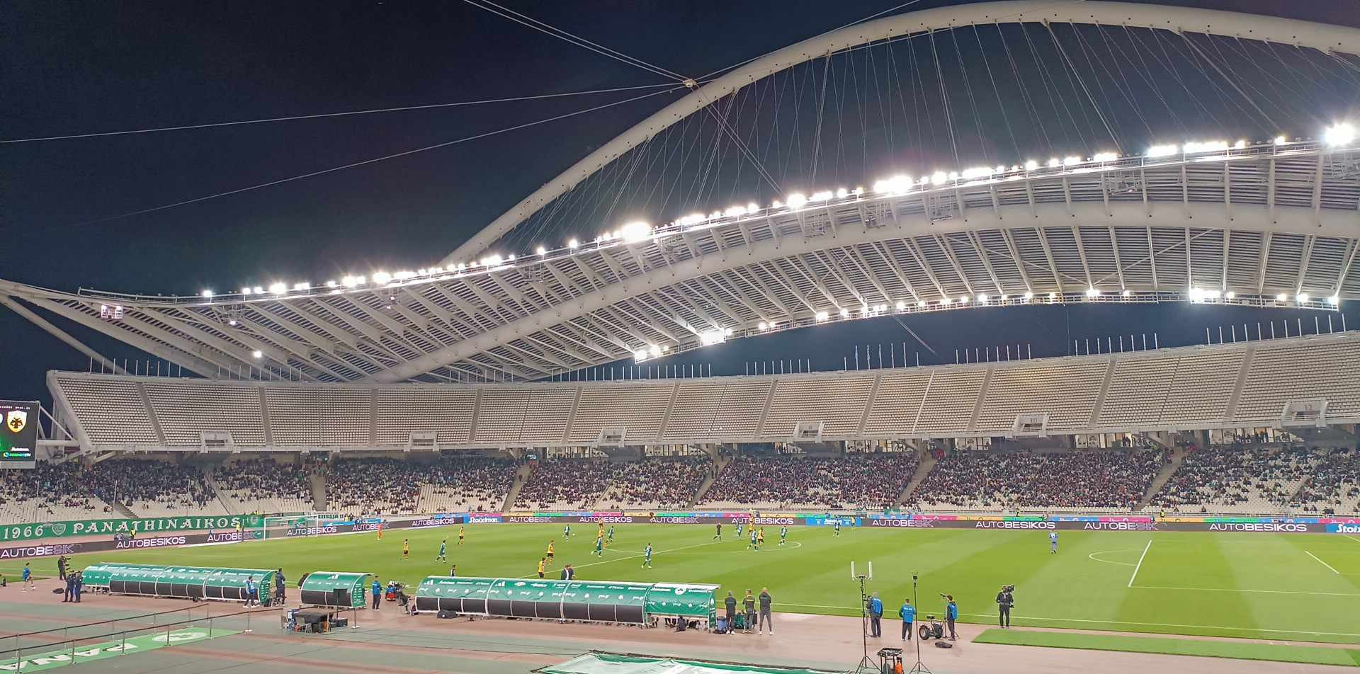 Μόλις 10.000 φίλαθλοι στο ΟΑΚΑ για το ντέρμπι Παναθηναϊκός-ΑΕΚ